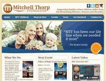 Tablet Screenshot of mitchellthorp.org